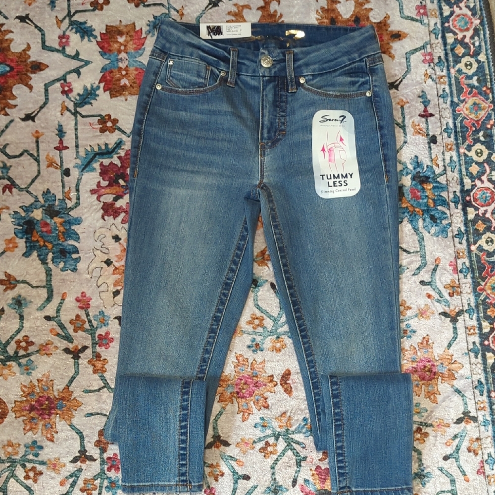 Seven7 Women's High Rise Denim Jeans